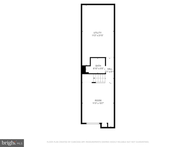 1708 Webster St, Baltimore, MD 21230 - view of floor plan / room layout