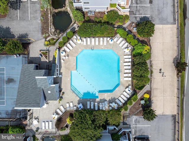 39770 E Sun Dr Unit 125, Fenwick Island, DE 19944 - aerial view of a pool
