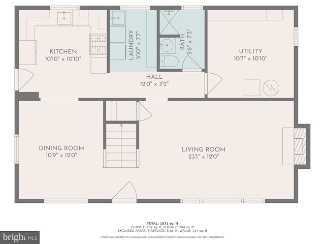 5021 23rd Rd N, Arlington, VA 22207 - property floor plan