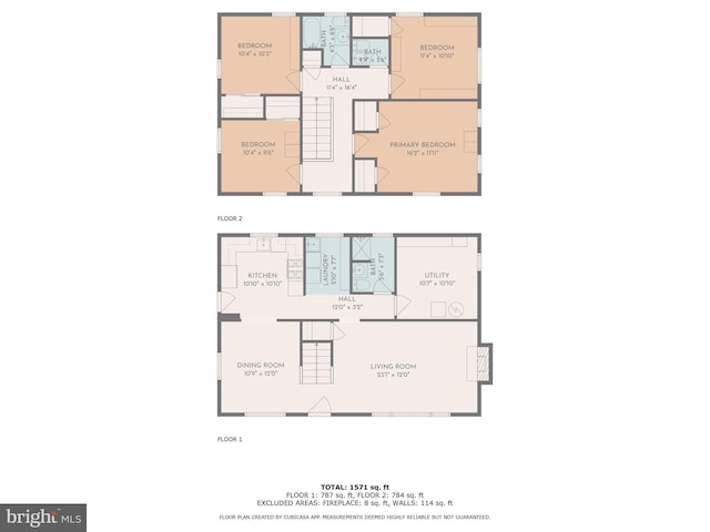 5021 23rd Rd N, Arlington, VA 22207 - floor plan / room layout