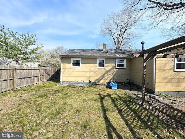 6307 Roberts Ave, Mays Landing, NJ 08330 - back of house with a chimney