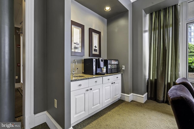 851 N Glebe Rd Unit 1103, Arlington, VA 22203 - bathroom featuring baseboards, vanity, and recessed lighting