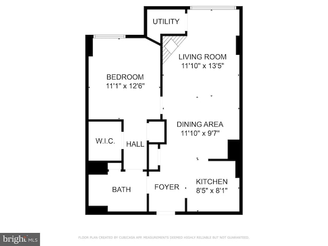 851 N Glebe Rd Unit 1103, Arlington, VA 22203 - room layout