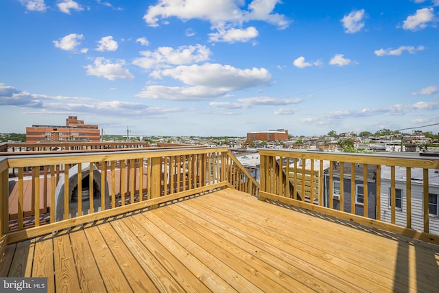 267 S Ellwood Ave, Baltimore, MD 21224 - view of wooden deck
