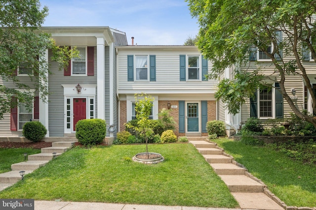 611 Concerto Ln, Silver Spring, MD 20901 - view of front of house with a front lawn