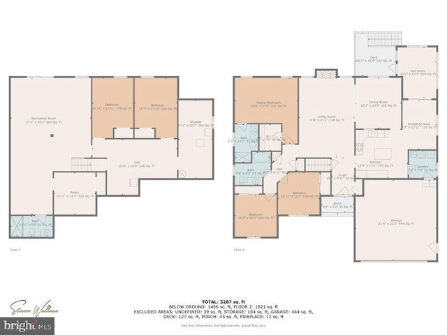 3115 Sparrow Ct, East Stroudsburg, PA 18302 - floor plan / room layout