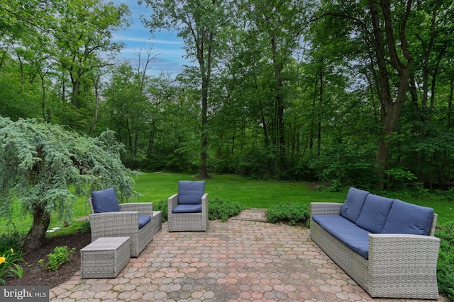 40 Grays Ln, Elverson, PA 19520 - view of patio / terrace with an outdoor hangout area