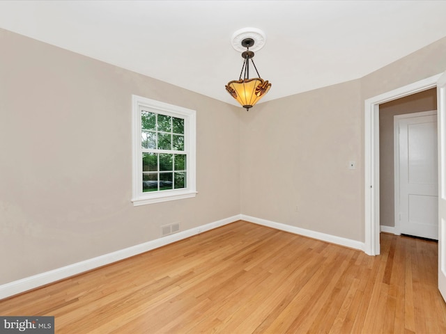 9905 Portland Rd, Silver Spring, MD 20901 - spare room with baseboards and light wood-style floors
