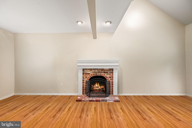 503 Emily Cir, West Chester, PA 19382 - detailed view of wood finished floors, baseboards, and a fireplace