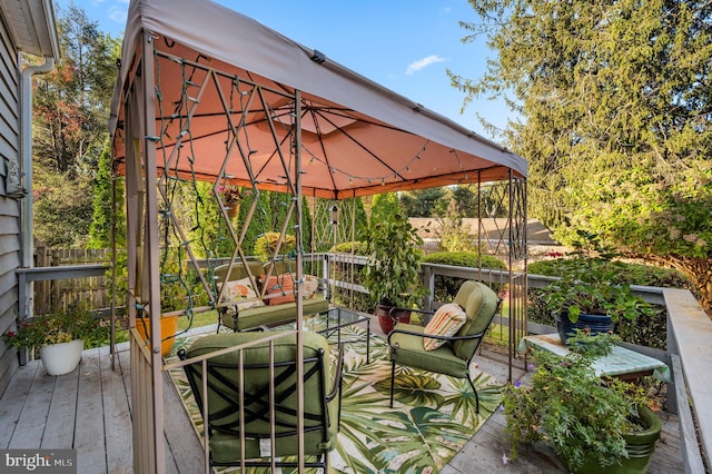 503 Emily Cir, West Chester, PA 19382 - deck with a gazebo