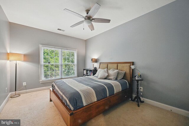 4788 Charter Ct, Woodbridge, VA 22192 - bedroom featuring carpet floors and a ceiling fan