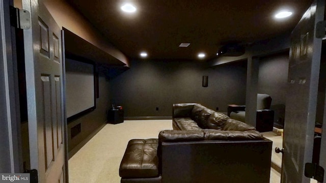 4788 Charter Ct, Woodbridge, VA 22192 - carpeted cinema room with recessed lighting