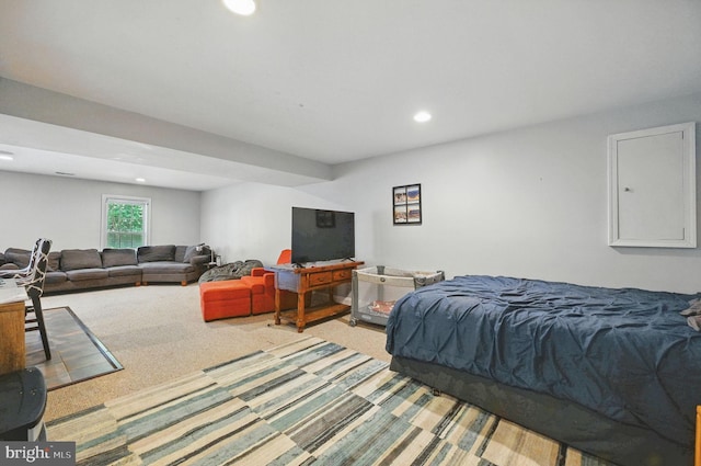 4788 Charter Ct, Woodbridge, VA 22192 - bedroom with recessed lighting and carpet flooring