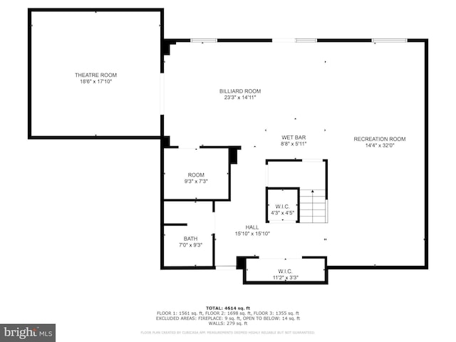 4788 Charter Ct, Woodbridge, VA 22192 - view of room layout