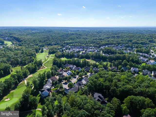 4788 Charter Ct, Woodbridge, VA 22192 - aerial perspective of suburban area with a forest and a local golf course