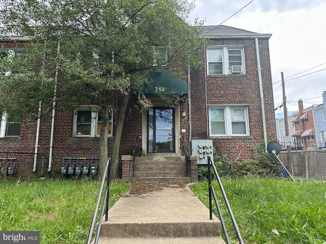 248 Hamilton NW, Washington, DC 20011 - view of front of home featuring brick siding and cooling unit