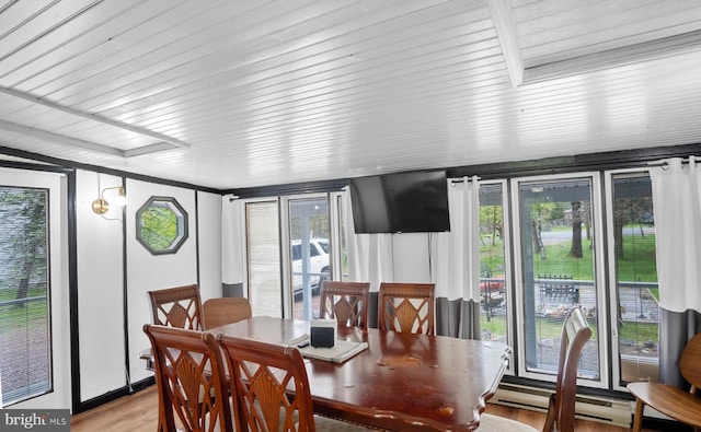 109 Knob Ct, Albrightsville, PA 18210 - dining area featuring light wood-style floors