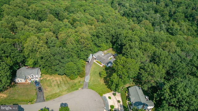 3 Cove Ct, Stafford, VA 22554 - aerial overview of property's location featuring a forest