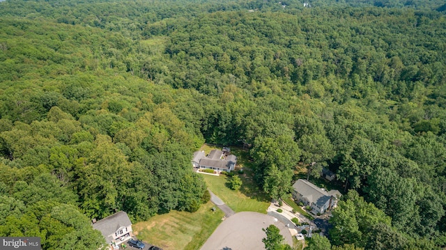 3 Cove Ct, Stafford, VA 22554 - aerial view of property's location featuring a forest