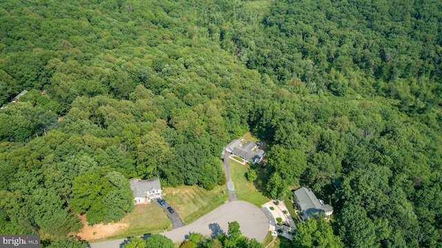 3 Cove Ct, Stafford, VA 22554 - aerial view of property and surrounding area featuring a forest