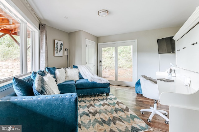 726 Harmony Orchard Rd, Front Royal, VA 22630 - living room featuring wood finished floors