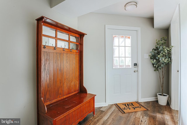 726 Harmony Orchard Rd, Front Royal, VA 22630 - mudroom with wood finished floors and baseboards