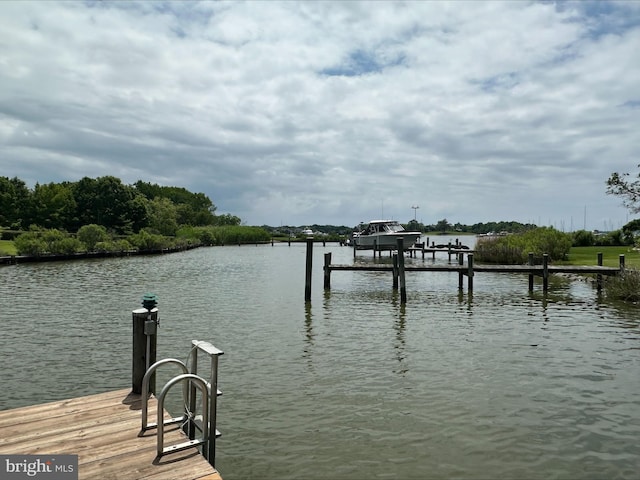 1028 Sandpiper Ln, Annapolis, MD 21403 - dock area with a water view