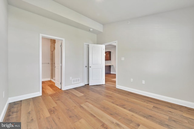 10 Hubbardton Ct, Sinking Spring, PA 19608 - unfurnished bedroom with baseboards and light wood-style floors