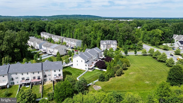 309 Latrobe Dr, Newark, DE 19702 - aerial view of residential area with a heavily wooded area