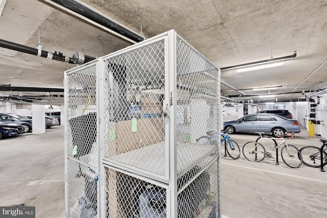 2550 17th St NW Unit 414, Washington, DC 20009 - parking deck with a garage door opener