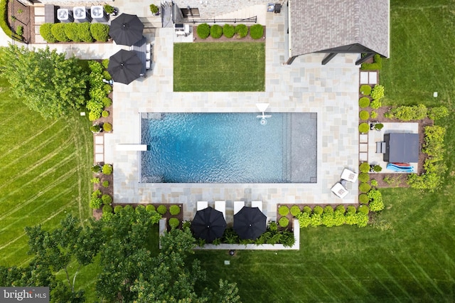 12220 Worthington Rd, Owings Mills, MD 21117 - view of subject property featuring a pool