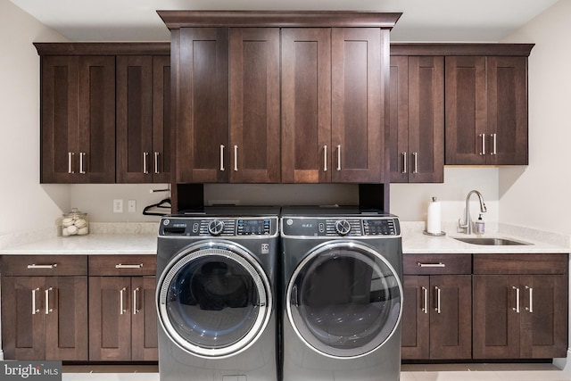 12220 Worthington Rd, Owings Mills, MD 21117 - laundry room with washer and clothes dryer and cabinet space