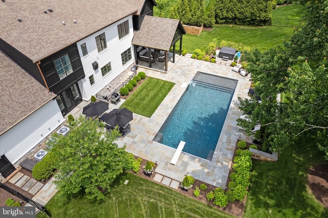 12220 Worthington Rd, Owings Mills, MD 21117 - outdoor pool featuring a patio
