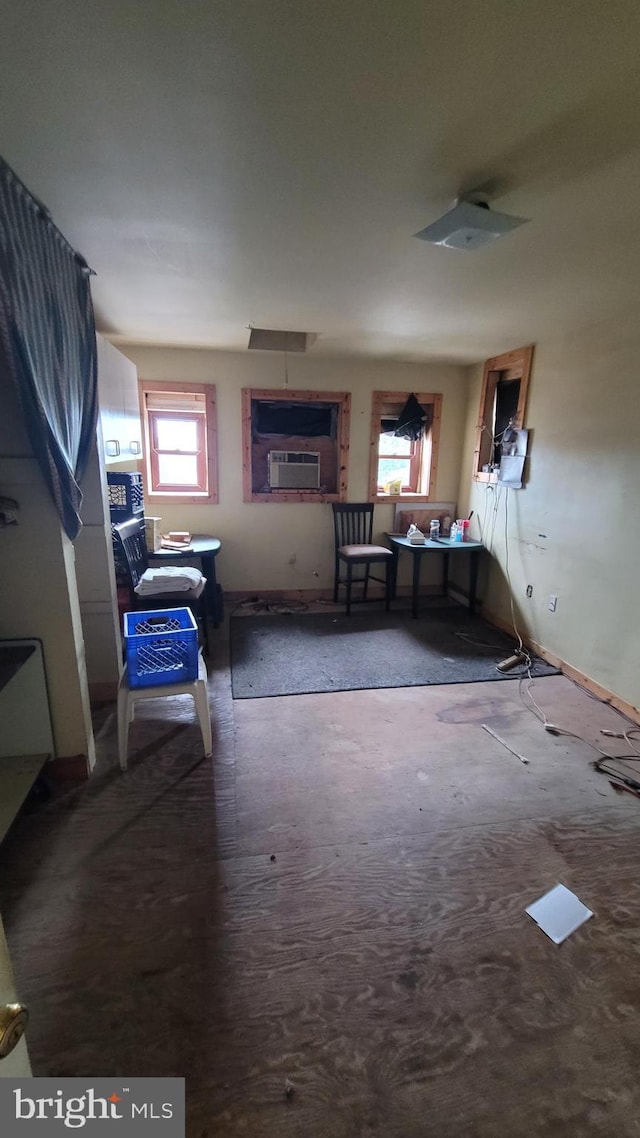 3310 E Lombard St, Baltimore, MD 21224 - living room with cooling unit