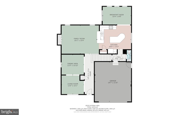 637 Coldwater Dr, Clayton, DE 19938 - floor plan / room layout