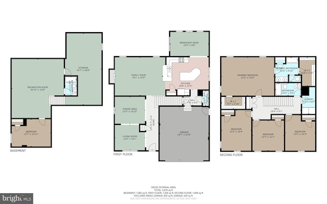 637 Coldwater Dr, Clayton, DE 19938 - property floor plan