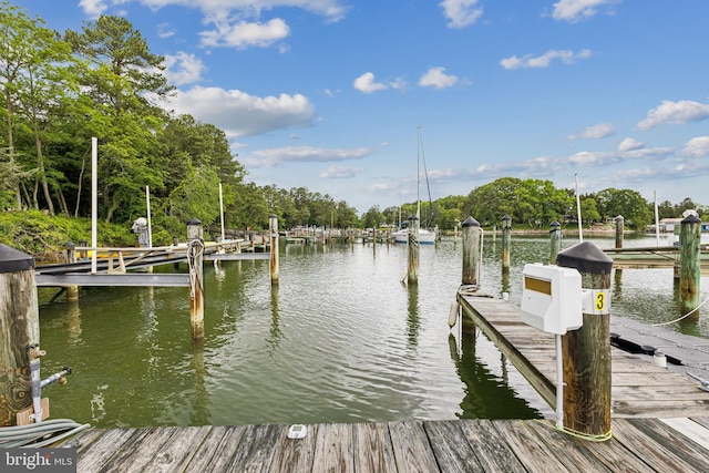 633 Ruxton Rd Unit 75, Solomons, MD 20688 - dock with a water view