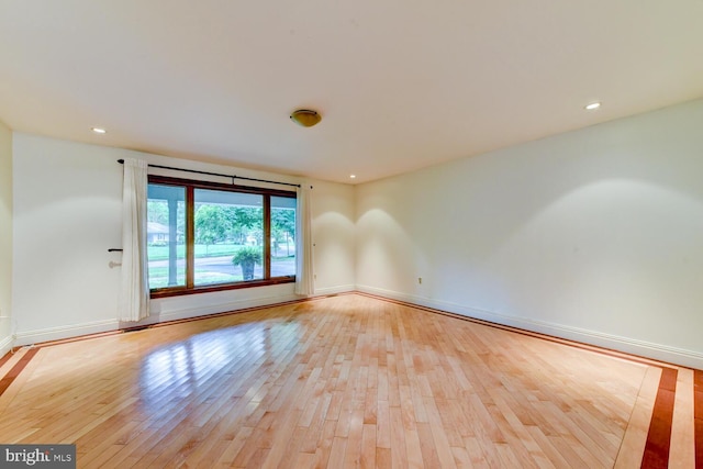 22 Slayback Dr, Princeton Junction, NJ 08550 - spare room with wood-type flooring and recessed lighting