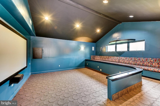 22 Slayback Dr, Princeton Junction, NJ 08550 - carpeted cinema with baseboards and recessed lighting