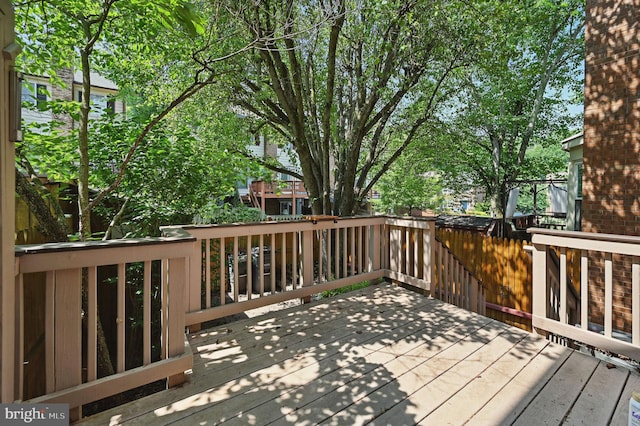 11707 Critton Cir, Woodbridge, VA 22192 - view of deck