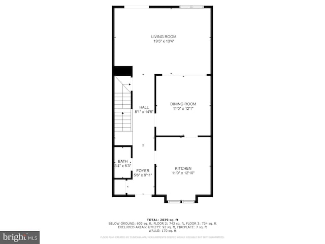 11707 Critton Cir, Woodbridge, VA 22192 - view of home floor plan