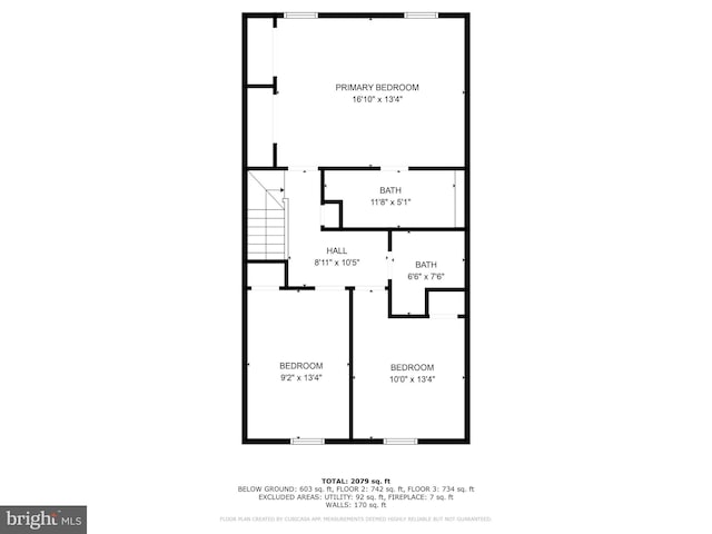 11707 Critton Cir, Woodbridge, VA 22192 - view of floor plan / room layout