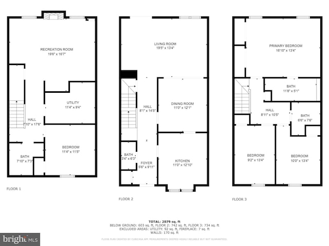 11707 Critton Cir, Woodbridge, VA 22192 - view of room layout