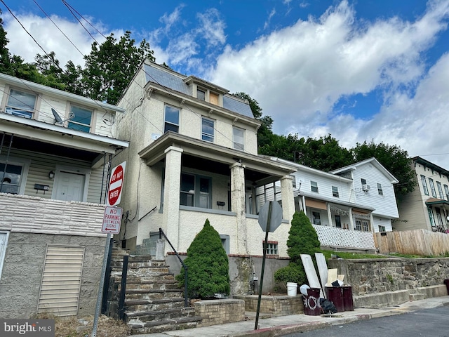 115 Bellevue St, Cumberland, MD 21502 - view of front of property with stairway
