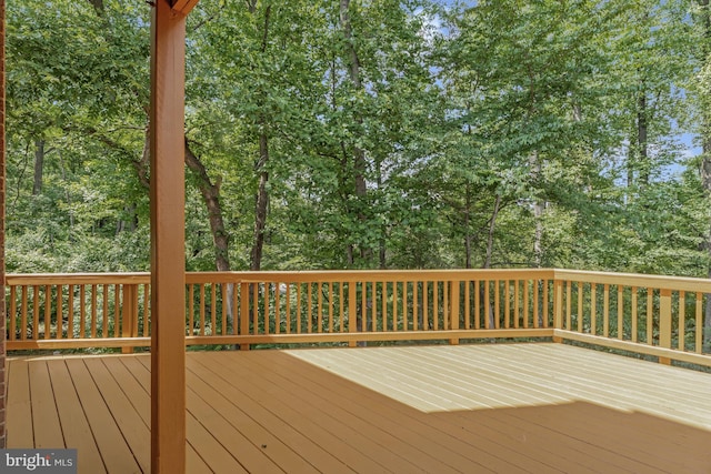 8530 Raglan Rd, Vienna, VA 22182 - view of wooden deck