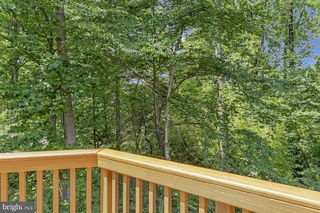 8530 Raglan Rd, Vienna, VA 22182 - view of wooden deck