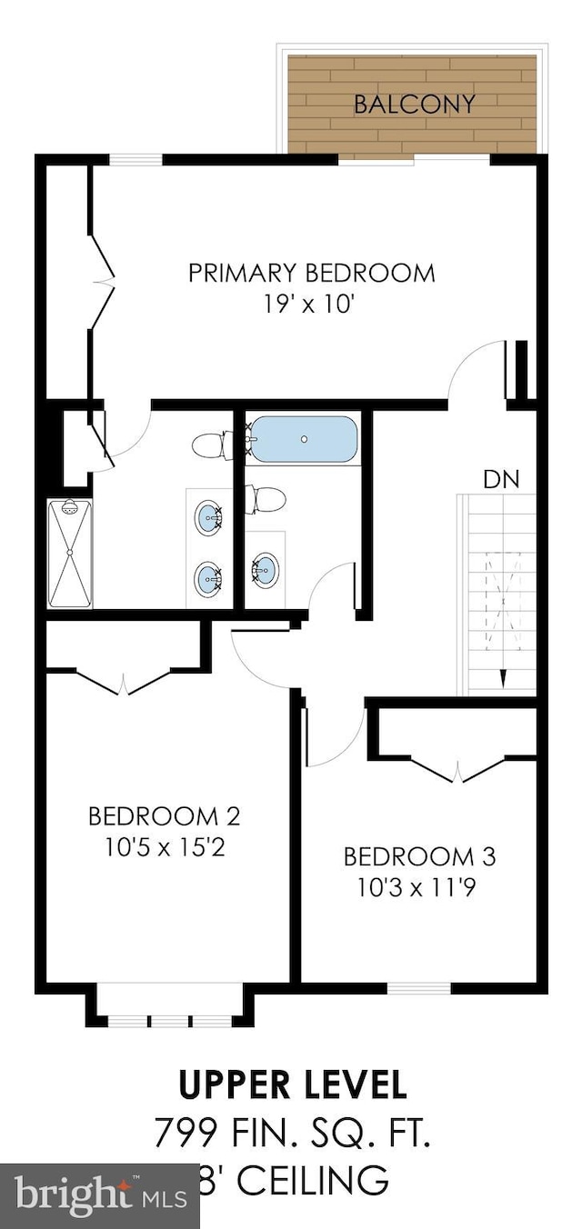 8530 Raglan Rd, Vienna, VA 22182 - view of room layout