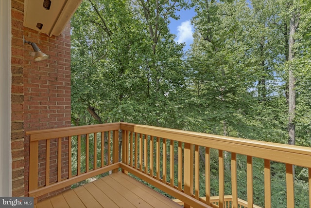 8530 Raglan Rd, Vienna, VA 22182 - view of wooden deck