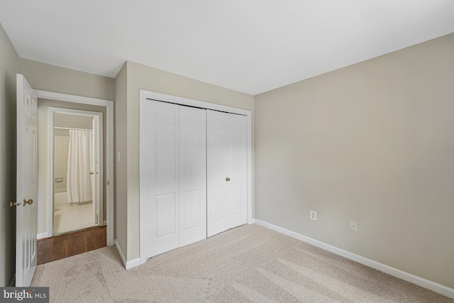 8530 Raglan Rd, Vienna, VA 22182 - unfurnished bedroom with carpet floors and a closet