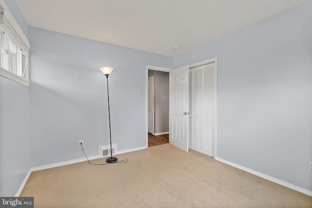 7407 Falmouth St, Springfield, VA 22150 - unfurnished bedroom featuring carpet flooring and a closet